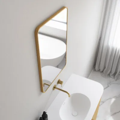 Noorwork NM5070 - 50x70 cm, Mirror, Light Oak