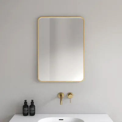 Noorwork NM5070 - 50x70 cm, Mirror, Light Oak