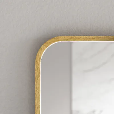 Noorwork NM5070 - 50x70 cm, Mirror, Light Oak