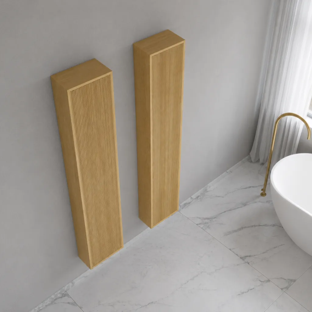 Noorwork NHC3117 - Snedkerhøjskab I Light Oak, 30x16x170 cm.