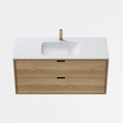 CPH Tapwork Soft 120 - MKIII, Fingertappet Snedkermøbel i Natur Eg inkl. Mathvid SolidTec® Vask