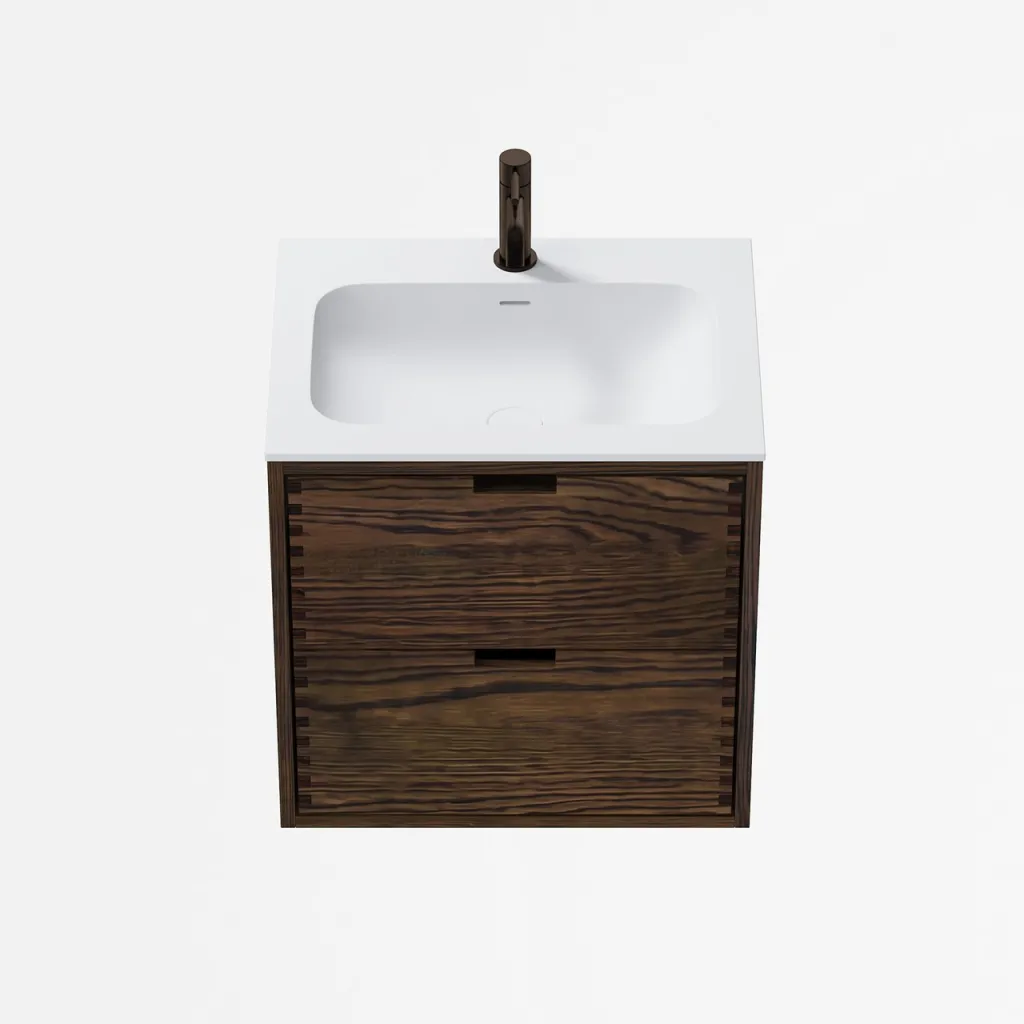 CPH Tapwork Soft 60 - MKIII, Fingertappet Snedkermøbel i Røget Eg inkl. Mathvid SolidTec® Vask