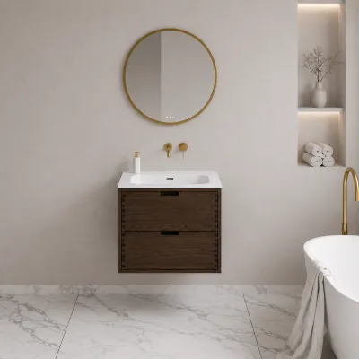 CPH Tapwork Soft 60 - MKIII, Fingertappet Snedkermøbel i Røget Eg inkl. Mathvid SolidTec® Vask