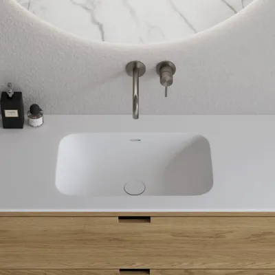 CPH Tapwork Soft 80 - MKIII, Fingertappet Snedkermøbel i Natur Eg inkl. Mathvid SolidTec® Vask