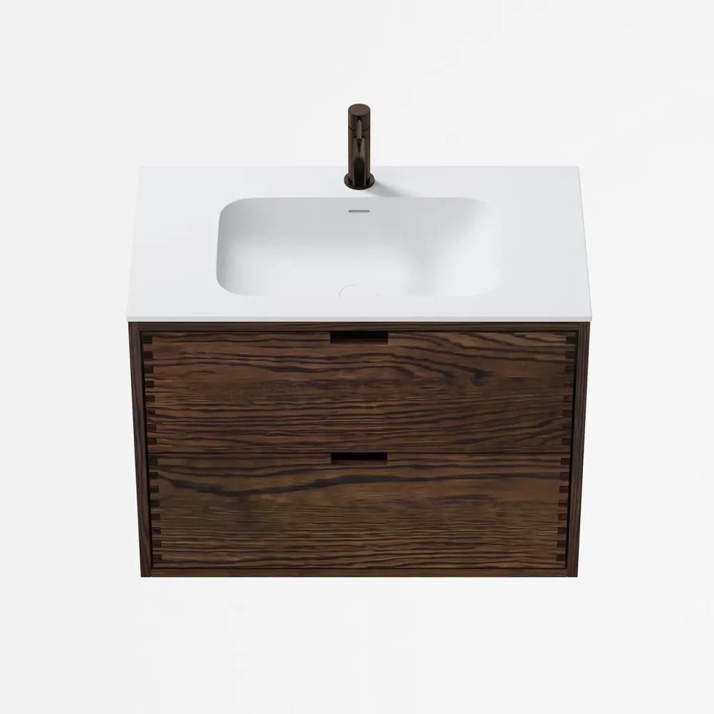 CPH Tapwork Soft 80 - MKIII, Fingertappet Snedkermøbel i Røget Eg inkl. Mathvid SolidTec® Vask