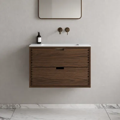CPH Tapwork Soft 80 - MKIII, Fingertappet Snedkermøbel i Røget Eg inkl. Mathvid SolidTec® Vask