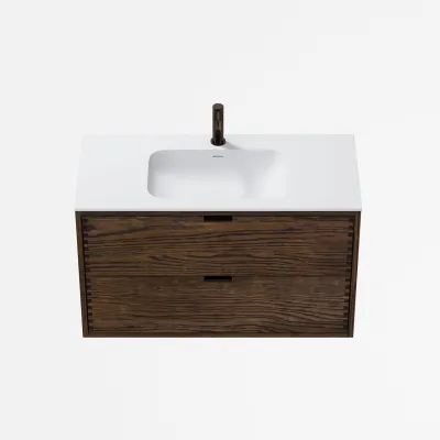 CPH Tapwork Soft 100 - MKIII, Fingertappet Snedkermøbel i Røget Eg inkl. Mathvid SolidTec® Vask
