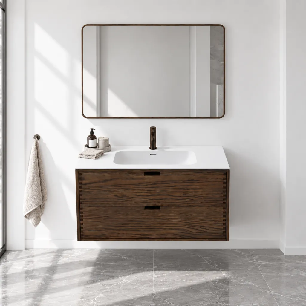 CPH Tapwork Soft 100 - MKIII, Fingertappet Snedkermøbel i Røget Eg inkl. Mathvid SolidTec® Vask