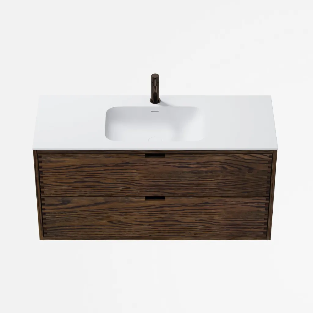 CPH Tapwork Soft 120 - MKIII, Fingertappet Snedkermøbel i Røget Eg inkl. Mathvid SolidTec® Vask