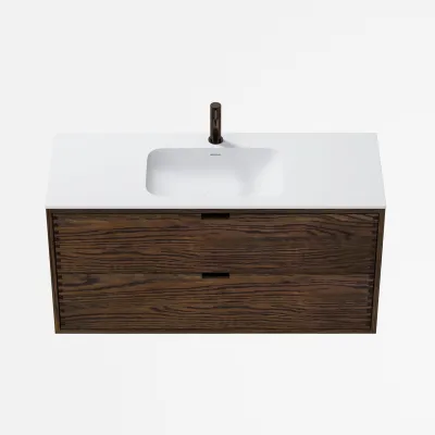 CPH Tapwork Soft 120 - MKIII, Fingertappet Snedkermøbel i Røget Eg inkl. Mathvid SolidTec® Vask
