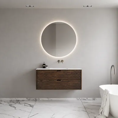 CPH Tapwork Soft 120 - MKIII, Fingertappet Snedkermøbel i Røget Eg inkl. Mathvid SolidTec® Vask