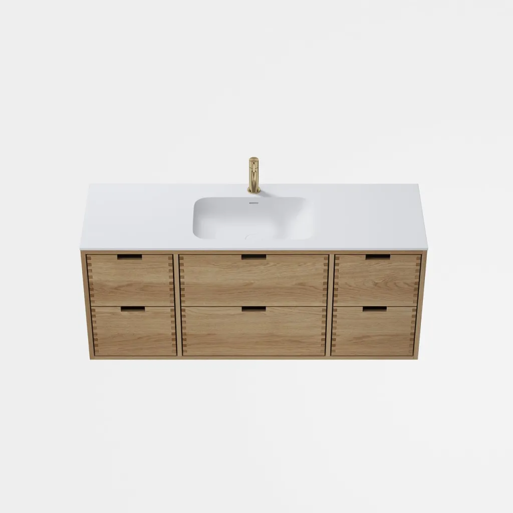 CPH Tapwork Soft 140C - MKIII, Fingertappet Snedkermøbel i Natur Eg inkl. Mathvid SolidTec® Vask