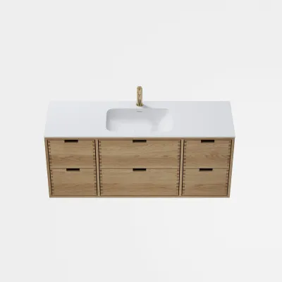 CPH Tapwork Soft 140C - MKIII, Fingertappet Snedkermøbel i Natur Eg inkl. Mathvid SolidTec® Vask