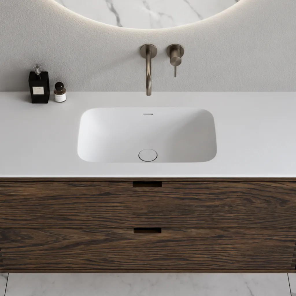 CPH Tapwork Soft 140 - MKIII, Fingertappet Snedkermøbel i Røget Eg inkl. Mathvid SolidTec® Vask
