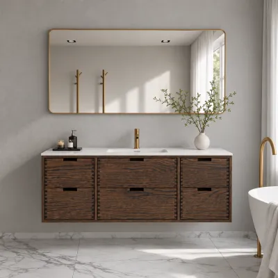 CPH Tapwork Soft 140 - MKIII, Fingertappet Snedkermøbel i Røget Eg inkl. Mathvid SolidTec® Vask