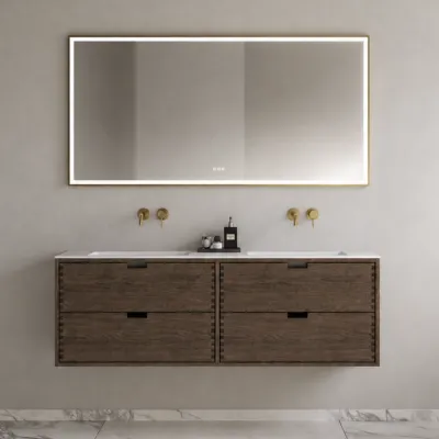 CPH Tapwork Soho 160D - MKIII, Fingertappet Snedkermøbel i Røget Eg inkl. Mathvid SolidTec® Vask
