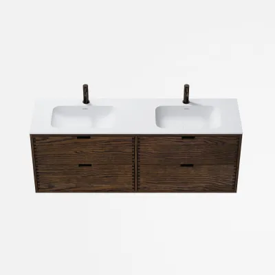 CPH Tapwork Soft 160D - MKIII, Fingertappet Snedkermøbel i Røget Eg inkl. Mathvid SolidTec® Vask