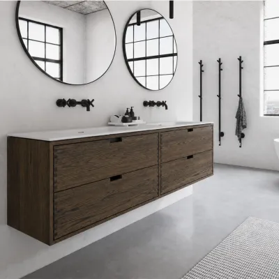 CPH Tapwork Soft 160D - MKIII, Fingertappet Snedkermøbel i Røget Eg inkl. Mathvid SolidTec® Vask