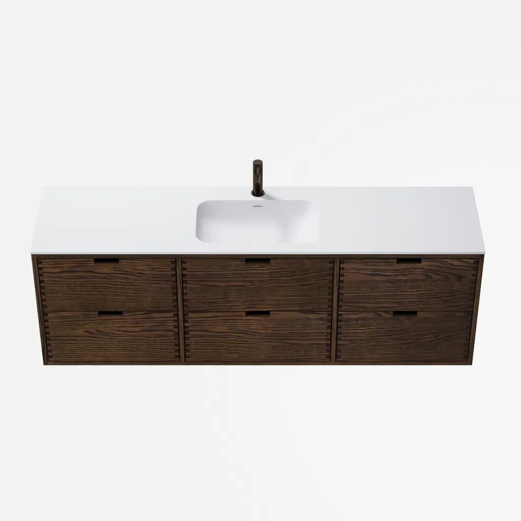 CPH Tapwork Soft 180 - MKIII, Fingertappet Snedkermøbel i Røget Eg inkl. Mathvid SolidTec® Vask