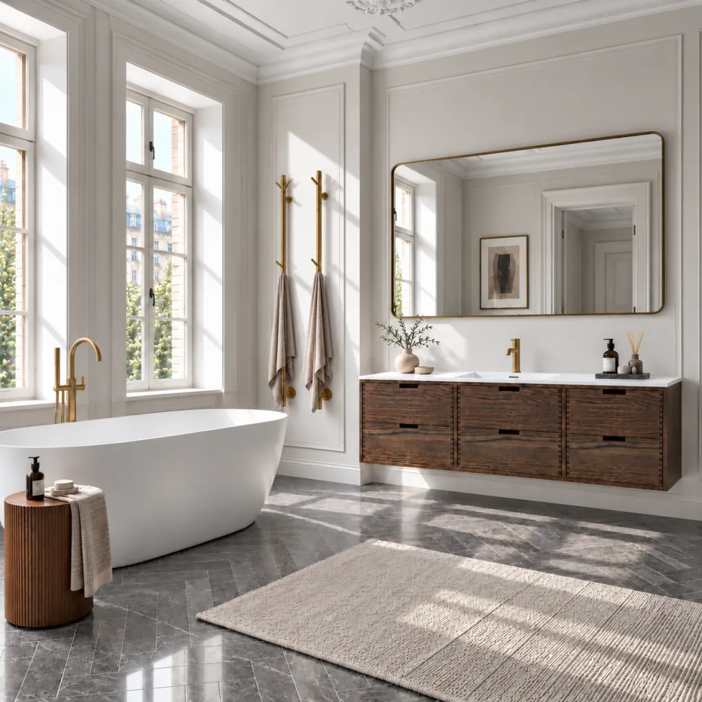 CPH Tapwork Soft 180 - MKIII, Fingertappet Snedkermøbel i Røget Eg inkl. Mathvid SolidTec® Vask