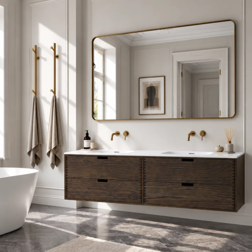 CPH Tapwork Soft 180D - MKIII, Fingertappet Snedkermøbel i Røget Eg inkl. Mathvid SolidTec® Vask