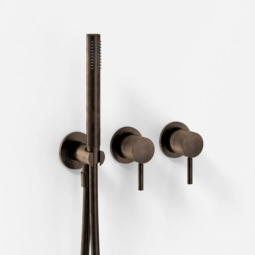 Semplice SBR801 - Brusesæt, Bruneret Messing