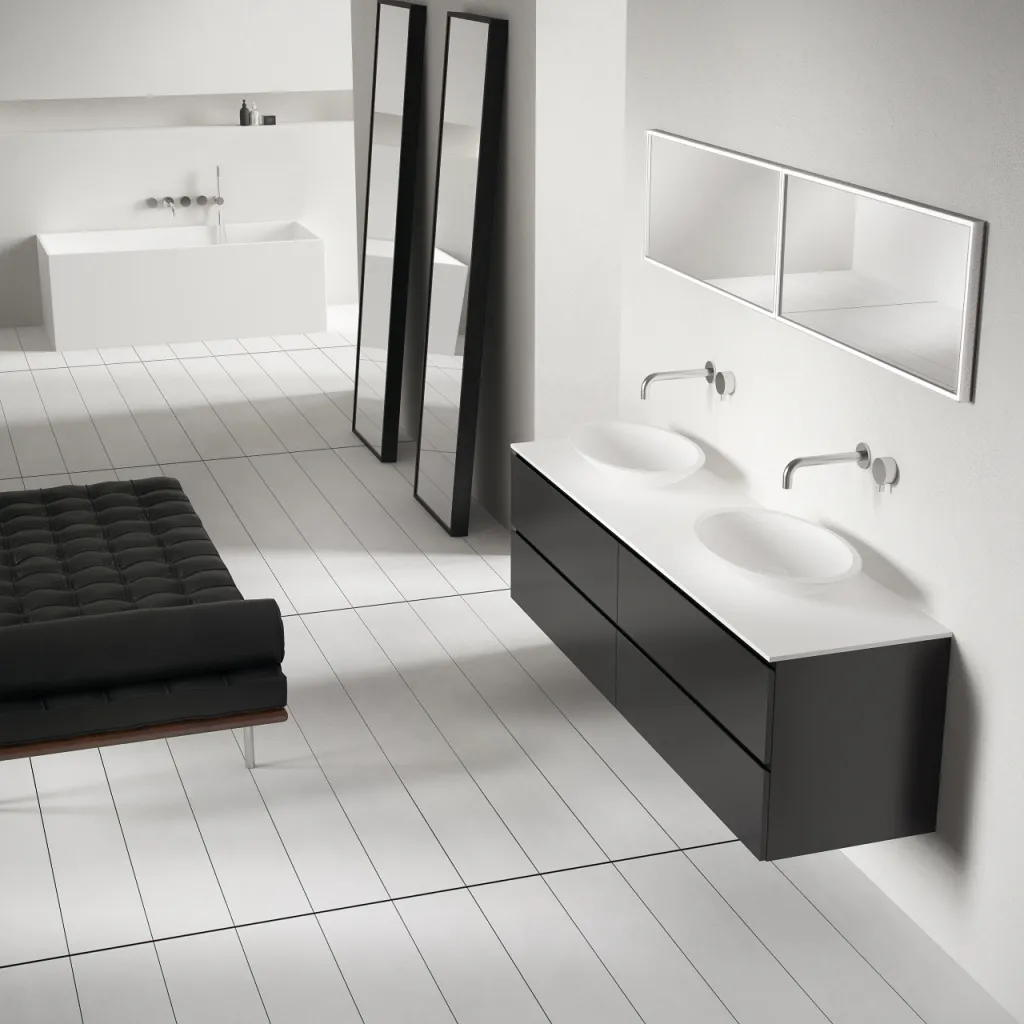 Shape 60 - 60x35 Vaskebowle, Mathvid SolidTec®