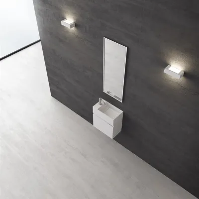 Compact 03R - Vaskemøbel 45x25, Mathvid SolidTec®