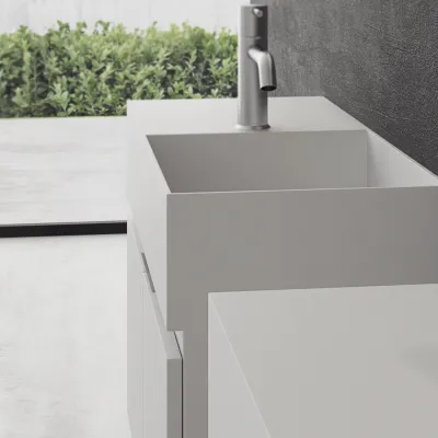 Compact 08R - Vaskemøbel 75x32, Mathvid SolidTec®