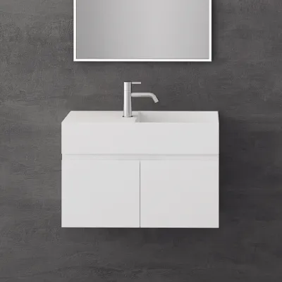 Compact 08R - Vaskemøbel 75x32, Mathvid SolidTec®