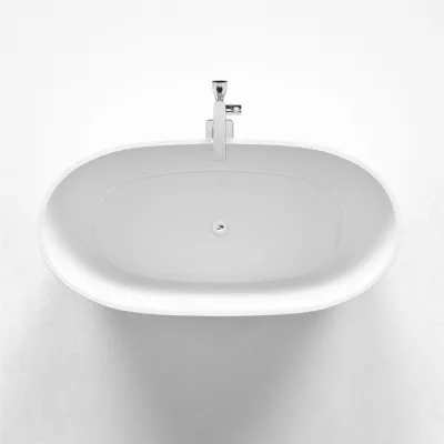 ArkiLife Zen 160 - Badekar 160x78, Blank Hvid