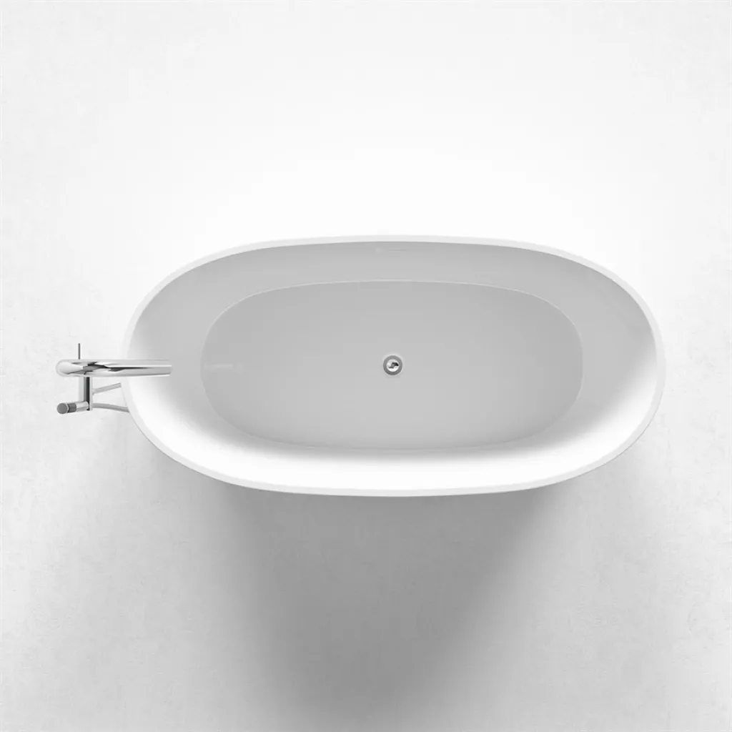 ArkiLife Zen 170 - Badekar 170x82 cm, Blank Hvid