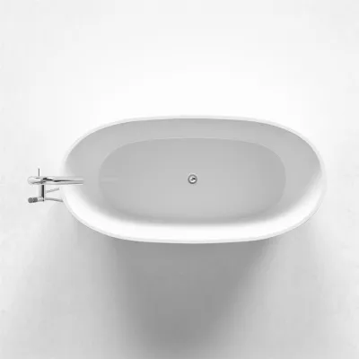 ArkiLife Zen 170 - Badekar 170x82 cm, Blank Hvid