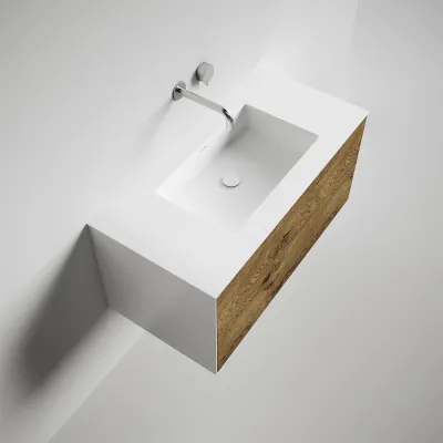 Copenhagen Chic 100 - Corian®, Raw Wild Oak
