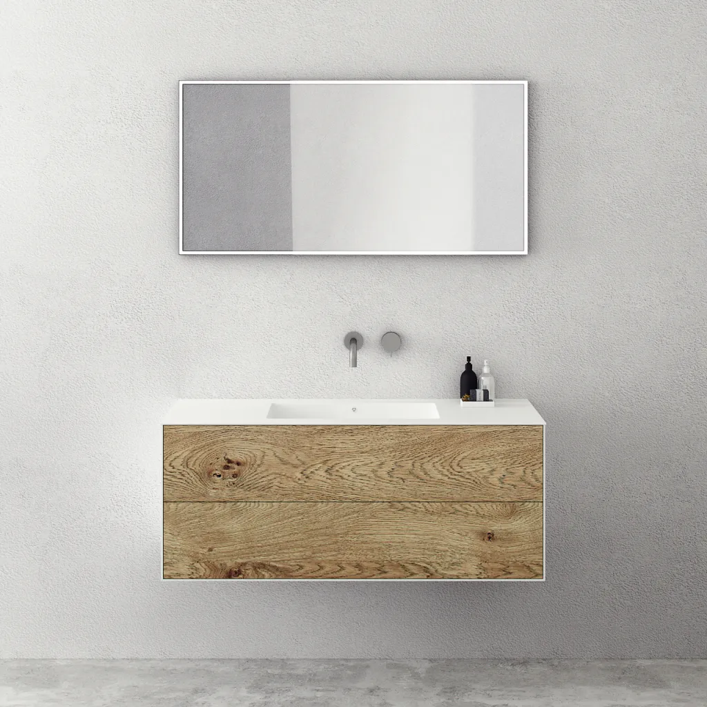 Copenhagen Chic 120 - Corian®, Raw Wild Oak