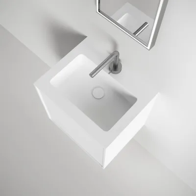 Compact Waterproof 50x40 - Vaskemøbel, Mathvid SolidTec®