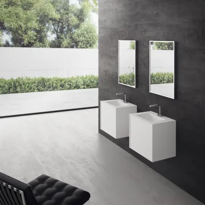 Compact Waterproof 60x40 - Vaskemøbel, Mathvid SolidTec®