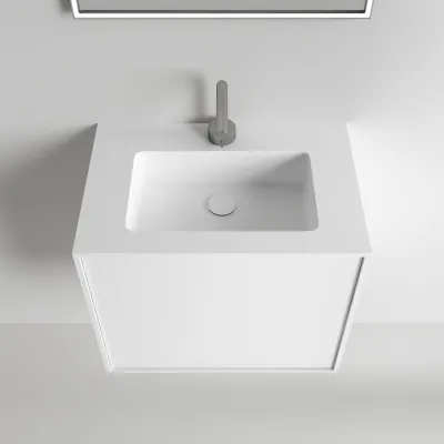 Compact Waterproof 60x40 - Vaskemøbel, Mathvid SolidTec®