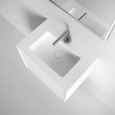Compact Waterproof 60x40 - Vaskemøbel, Mathvid SolidTec®