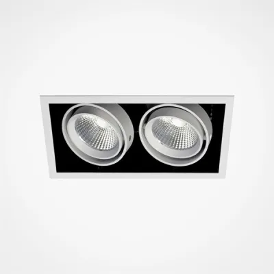 Exsite 2 LED - 245x130 mm, inkl. driver & lyskilde, Hvid