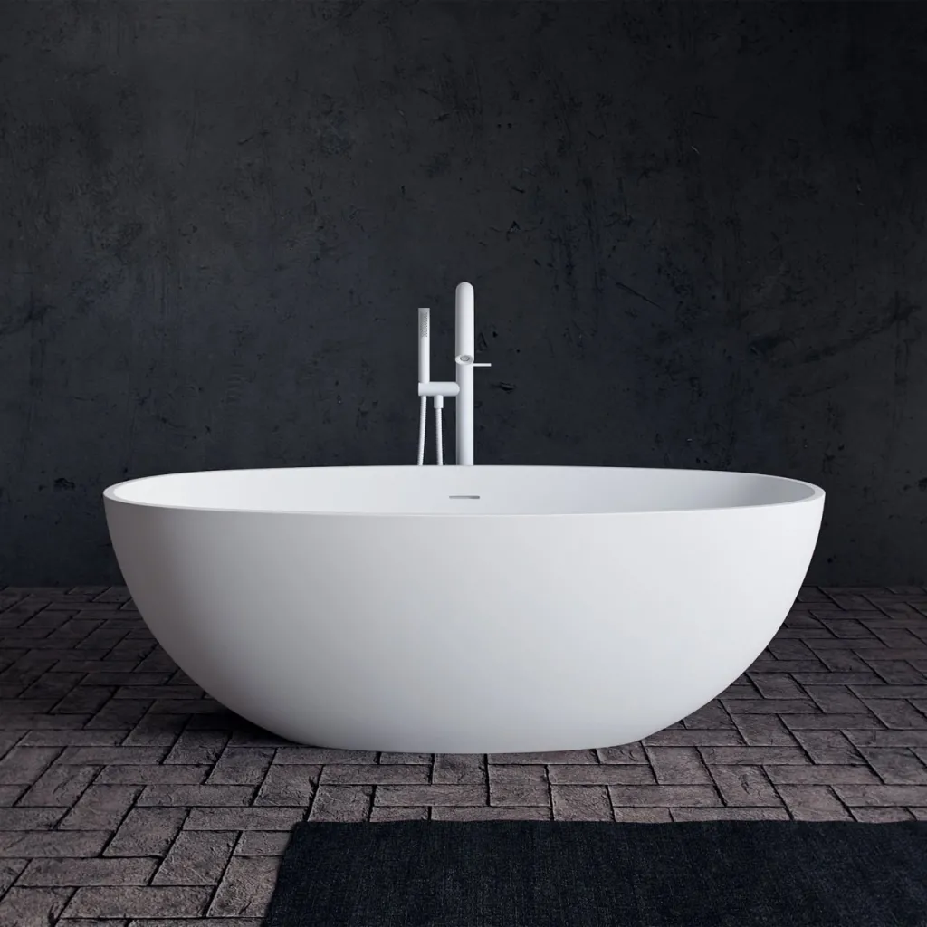 Pulcher® Mood 165 - Badekar 165x78, Mathvid SolidTec®