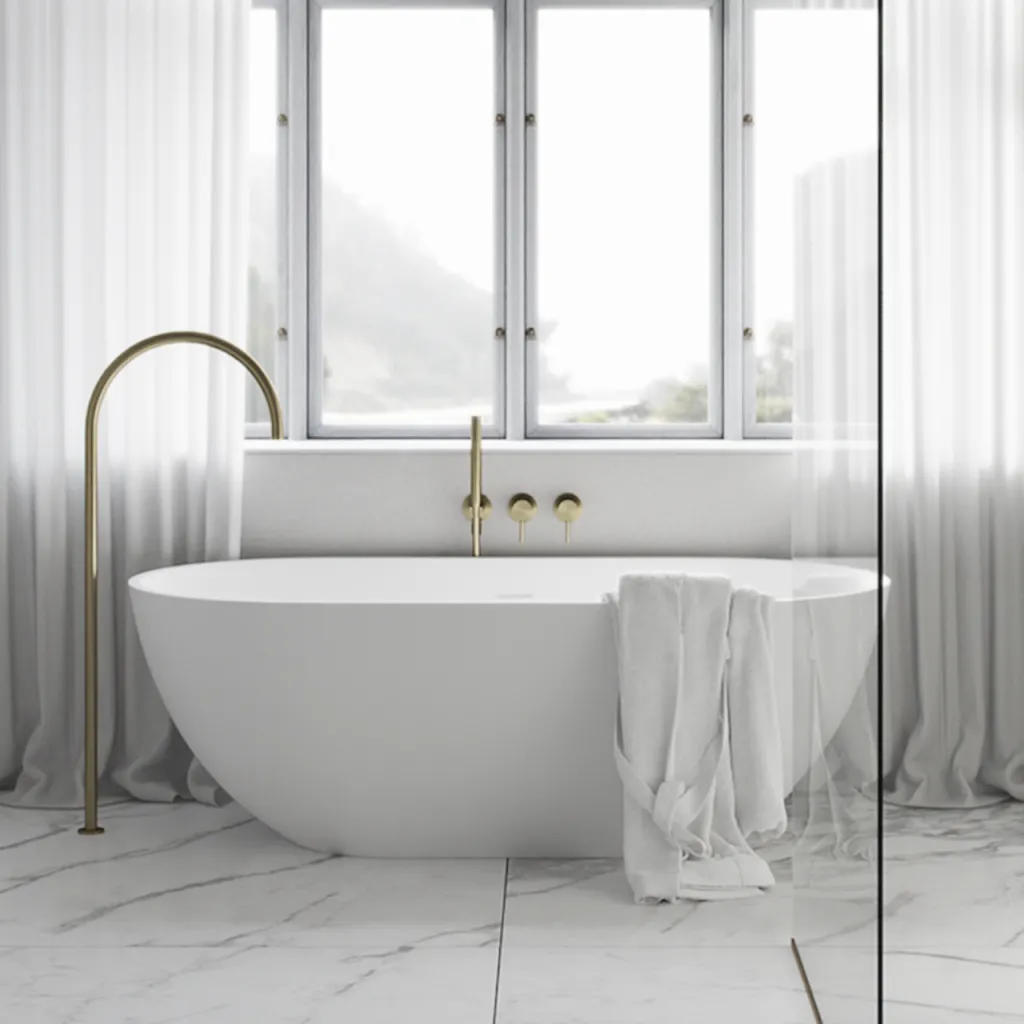 Pulcher® Mood 165 - Badekar 165x78, Mathvid SolidTec®