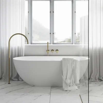 Pulcher® Mood 165 - Badekar 165x78, Mathvid SolidTec®