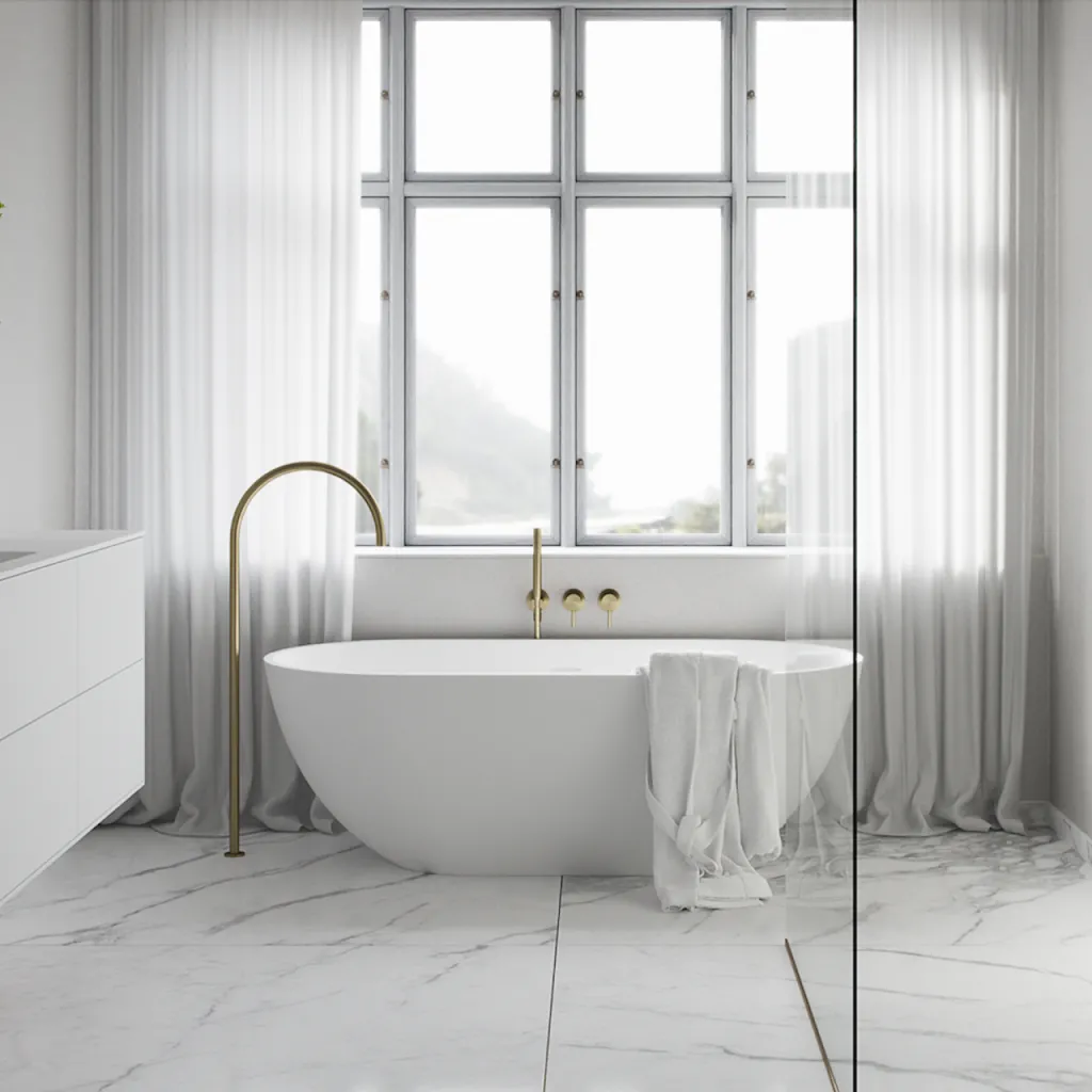 Pulcher® Mood 165 - Badekar 165x78, Mathvid SolidTec®