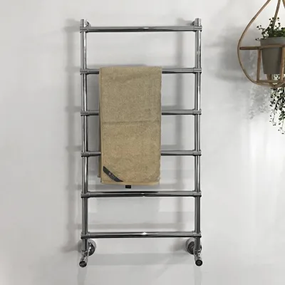 Vetro DeLuxe 442/6 - Vandbåren Håndklædetørrer, Krom