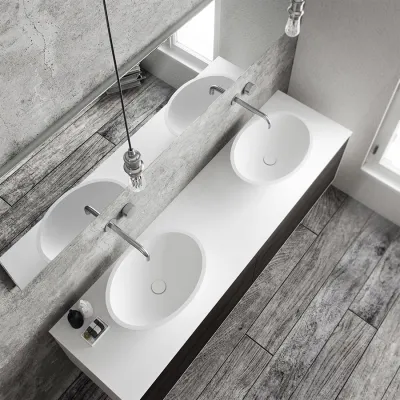 Spoon 52 - 52x38 Vaskebowle, Mathvid SolidTec®