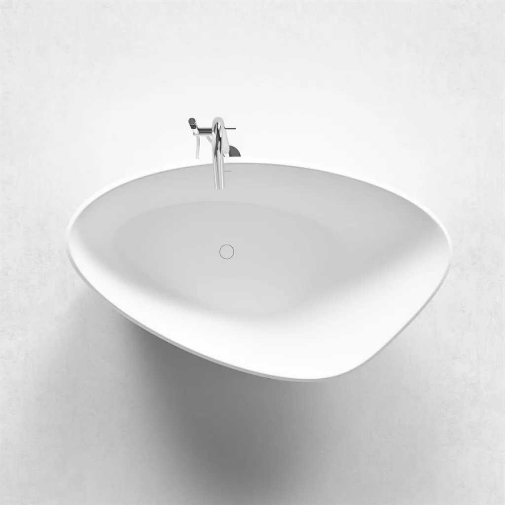 Spazio 192 - Badekar 192x110, Massiv Mathvid SolidTec®