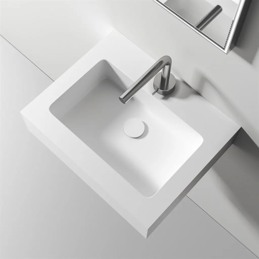 Waterproof 50 - 50x40 cm Håndvask, Mathvid SolidTec®