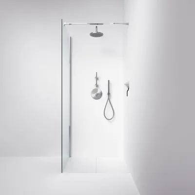 Minimalism M70W - Brusevæg 8 mm, 67,5x200h, Easy Clean