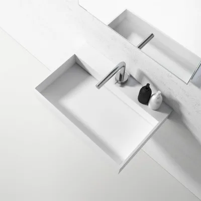 Kubo Inside 60 - 60x40 Håndvask , Mathvid SolidTec®